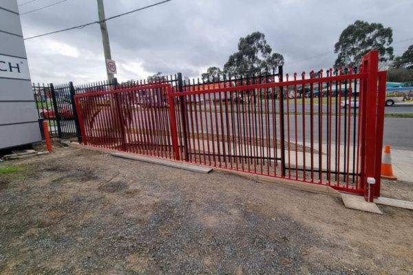 commercial hampton park fences and gates